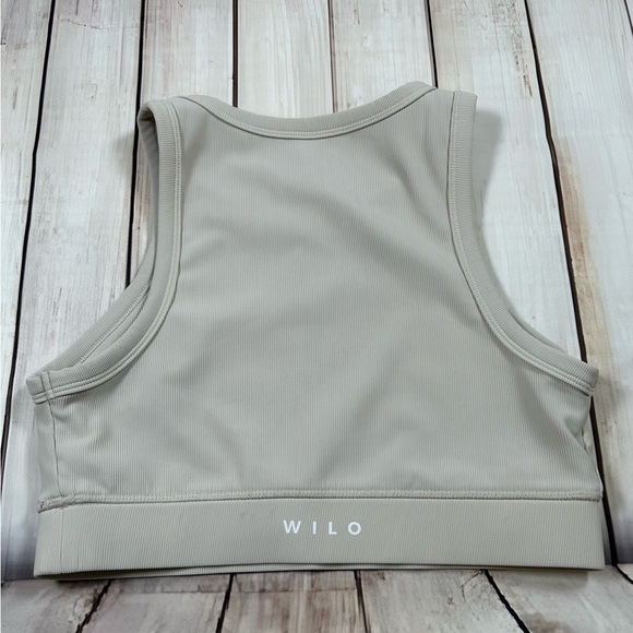 Wilo The Label, Anthropologie Brand. Beige Cropped Tank. Size Large. - Picture 3 of 8